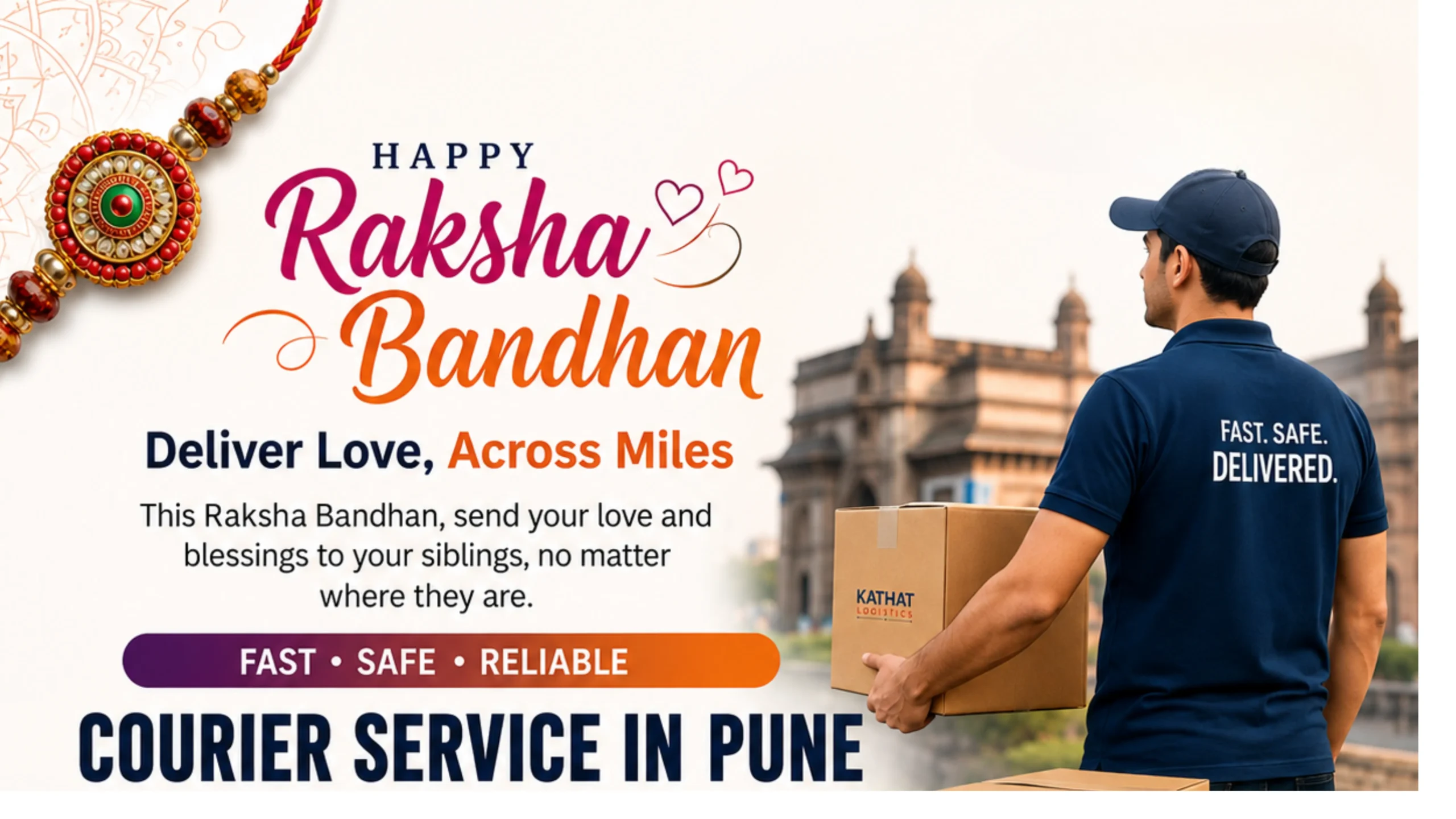 You are currently viewing Raksha Bandhan Courier Service in Pune | International & Domestic Courier in 2026