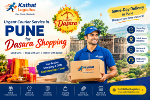 Read more about the article Urgent Courier Service in Pune for Dasara Shopping – Fast, Reliable & Same-Day Delivery